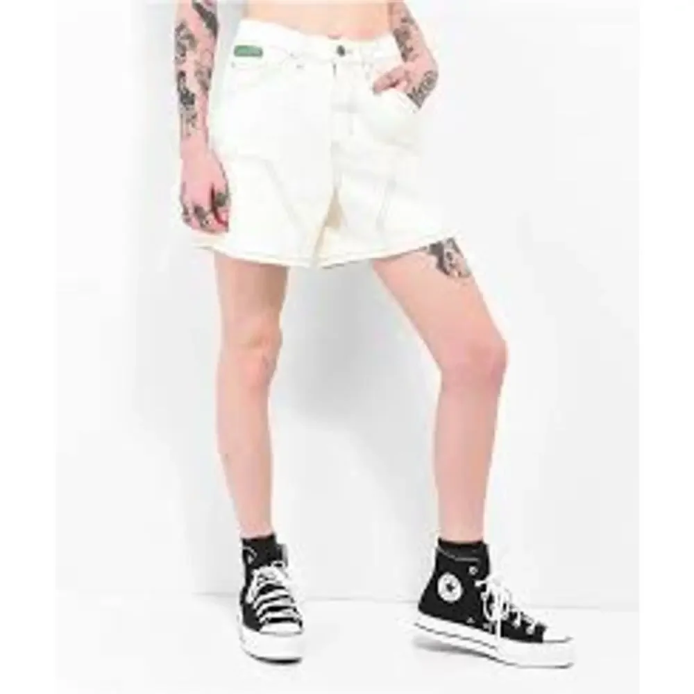 Empyre Dixie Birch Carpenter Skater Baggy High-Rise Shorts Women's Size Medium